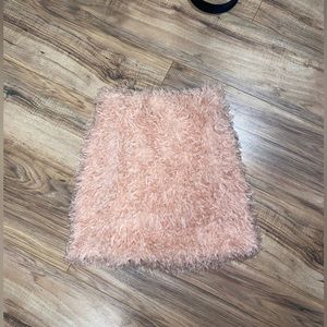 Forever 21 Skirt! Women High Waist Pink Shorts with Tassel Skirt Style Shorts